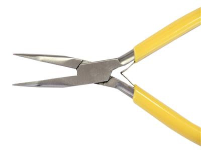 Pince à bec coudé, manche jaune,150 mm - Image Standard - 2