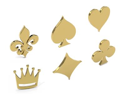 Bague porte-pièce 20 francs, serti 6 griffes, personnalisable, Or jaune 18k - Image Standard - 5