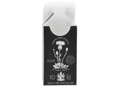 CoinBar Argent fin, 100 g, valeur faciale 10 euros, exonéré de TVA - Image Standard - 2