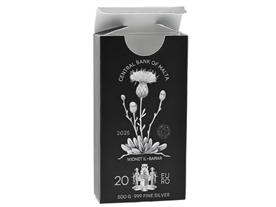 CoinBar Argent fin, 500 g, valeur faciale 20 euros, exonéré de TVA - Image Standard - 2