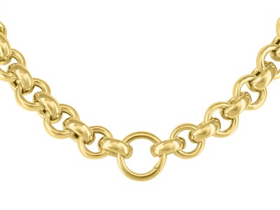 Fermoir invisible 13,40 mm, tube rond, Or jaune 18k 3N - Image Standard - 6