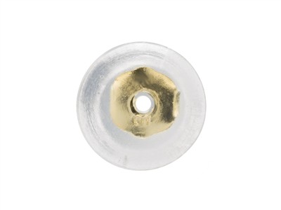 Poussette Belge avec silicone grand modèle, 6 x 5 mm, Or jaune 18k. Réf 07411, la pièce - Image Standard - 2