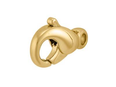 Fermoir Menotte baroque fondu 17 mm, Or jaune 18k. Réf. 17018 - Image Standard - 2