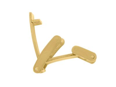 Fermoir pour montre 12 mm, Or jaune 18k. Réf. 07168 - Image Standard - 2