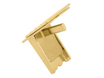 Fermoir Cliquet 8 mm, Or jaune 18k. Réf. 07167 - Image Standard - 2