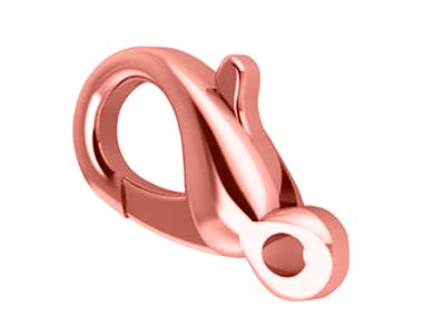 Fermoir Menotte baroque fondu 8 mm, Or rouge 18k 5N. Réf. 37033 - Image Standard - 2