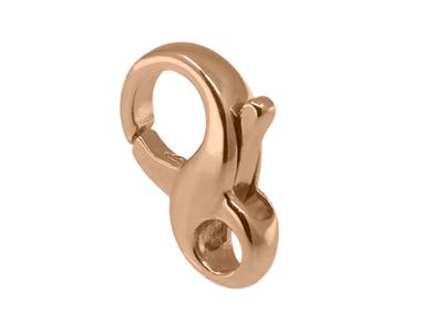 Fermoir Menotte en huit 9,80 mm, Or rouge 18k. Réf. 17069 - Image Standard - 2