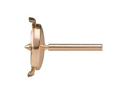 Système Guardian Confort petit modèle, Or rouge 18k. Réf. 8000 PM, la paire - Image Standard - 3