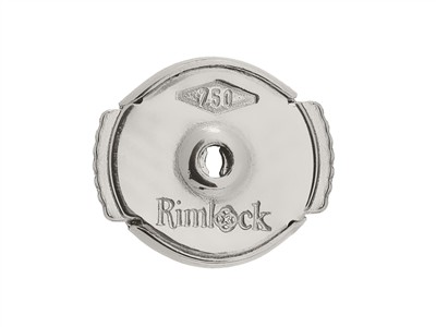 Système Rimlock 6,05 mm tige de 11  mm, Or gris 18k Rhodié, la pièce - Image Standard - 3