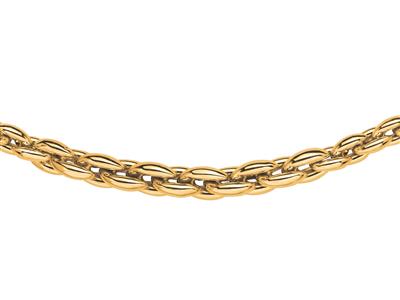 Collier Fantaisie rond en chute 10 mm, 45 cm, Or jaune 18k. Réf. 5875 - Image Standard - 2