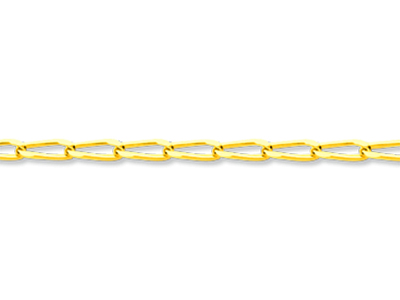 Chaîne maille Cheval 1,60 mm, 50 cm, Or jaune 18k - Image Standard - 2