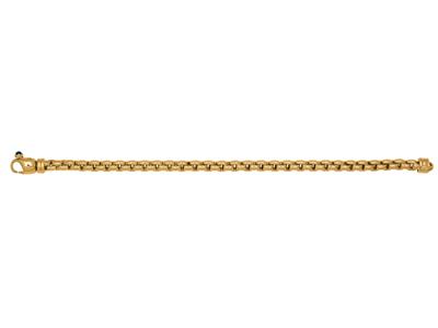 Bracelet Coque 5 mm, 19 cm, Or jaune 18k