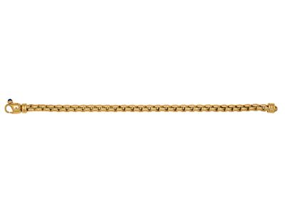 Bracelet Coque 5 mm, 20 cm, Or jaune 18k