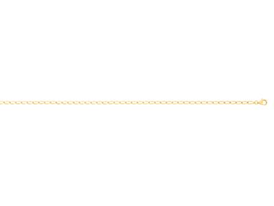 Bracelet maille Cheval massive 2,90 mm, 19 cm, Or jaune 18k