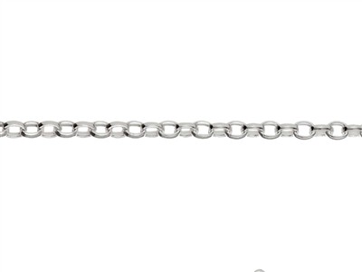 Chaîne maille Jaseron 1,70 mm, 40 cm, Argent 925 - Image Standard - 2