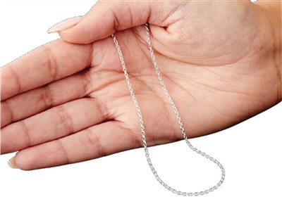 Chaîne maille Jaseron 1,70 mm, 40 cm, Argent 925 - Image Standard - 5