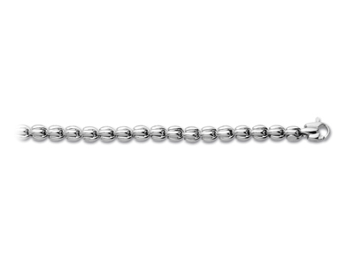 Bracelet Coques 7 mm, 19 cm, Argent 925 Rh - Image Standard - 1