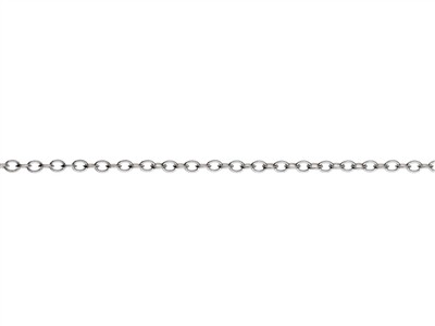 Chaîne maille Forçat claire ronde 1,6 mm, 66 cm, Argent 925 - Image Standard - 2