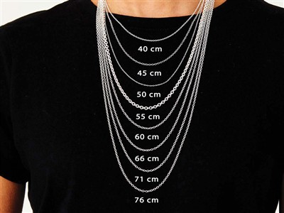 Chaîne maille Forçat claire ronde 1,6 mm, 66 cm, Argent 925 - Image Standard - 6