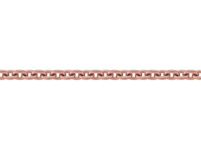 Chaîne maille Forçat ronde 2,50 mm, Or rouge 18k. Réf. 00365 - Image Standard - 3