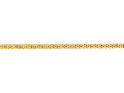 Chaîne maille Anglaise massive 1,40 mm, Or jaune 18k. Réf. 00082 - Image Standard - 2