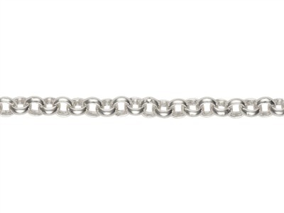 Chaîne maille Jaseron 5,80 mm, Argent 925