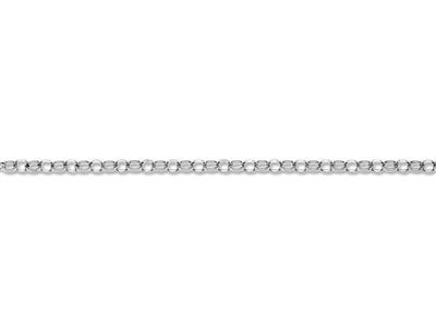 Chaîne maille Jaseron diamantée 1,60 mm, Argent 925. Réf. 10201 - Image Standard - 3