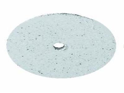 Meulette silicone ronde, blanche, grain gros, 17 x 2,5 mm, n° 1004, EVE - Image Standard - 2