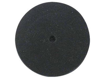 Meulette silicone noire, grain moyen, 17 x 2,5 mm, n 1104, EVE