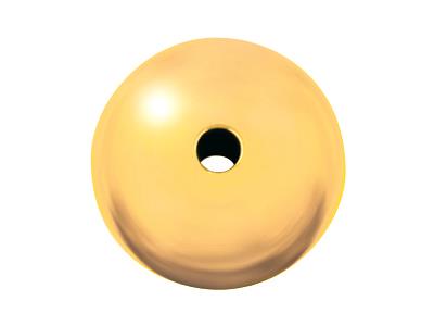 Intercalaire rondelle, 3,40 mm, Or jaune 18k. Réf. 06414-4