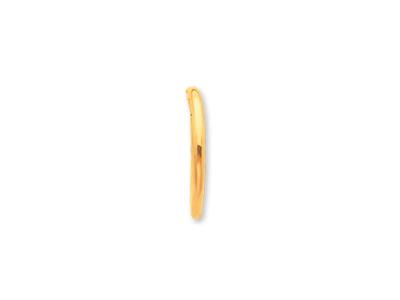Créoles fil rond 2 mm, diamètre extérieur 16 mm, Or jaune 18k - Image Standard - 2