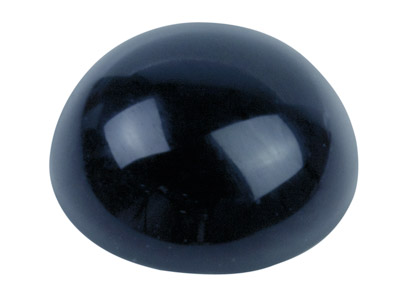 Onyx, cabochon rond 12 mm