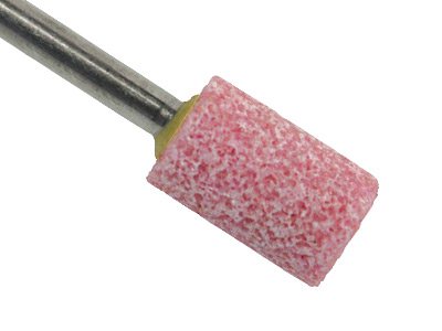 Meulette abrasive cylindrique en corindon, grain 760, 6,50 x 10 mm - Image Standard - 2
