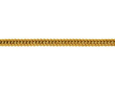 Chaîne maille Serpent 1,9 mm, 40 cm, Doré* - Image Standard - 2