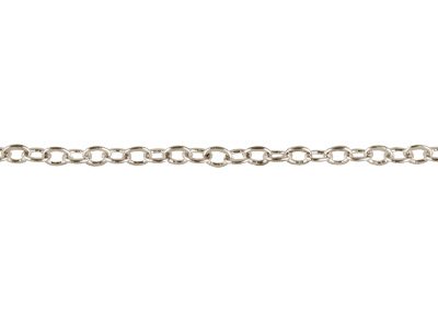 Chaîne maille Forçat 1,6 mm, 40 cm, Argenté* - Image Standard - 2