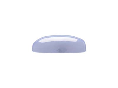 Agate dentelle bleue, cabochon ovale10 x 8 mm - Image Standard - 2