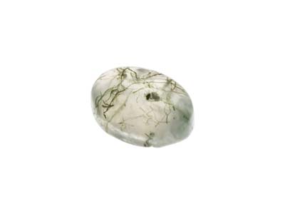 Agate mousse, cabochon ovale 8 x 6 mm - Image Standard - 3