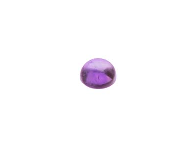 Amethyste, cabochon rond, 5 mm - Image Standard - 3