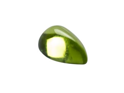 Péridot, cabochon poire 6 x 4 mm - Image Standard - 3
