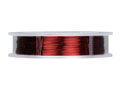 Fil Cuivre rouge 0,51 mm, Artistic Wire de Beadalon, bobine de 18,20 mètres - Image Standard - 2