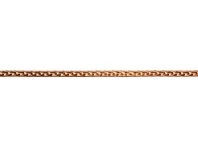 Fil Cuivre nu, tresse carrée 1,60 mm, Artistic Wire de Beadalon, 0,76 mètre