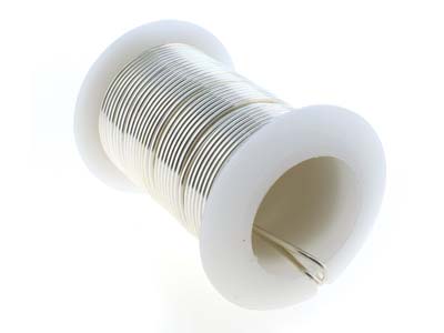 Fil Cuivre demi-dur anti-ternissement argenté, 1 mm, bobine de 9,10 mètres - Image Standard - 4