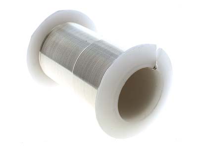 Fil Cuivre demi-dur anti-ternissement argenté, 0,60 mm, bobine de 18,30 mètres - Image Standard - 4