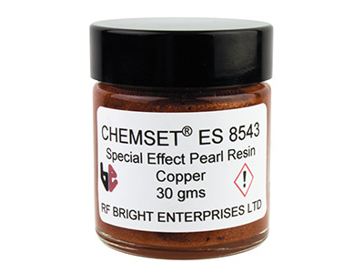 Résine Epoxy nacrée cuivre, Réf. ES8543, pot 30 g