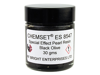 Résine Epoxy nacrée noire olive, Réf. ES8547, pot de 30 g