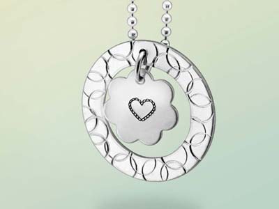 Ebauche Aluminium, Rondelle percéee 1 trou, 32 mm, ImpressArt, sachet de 9 - Image Standard - 3