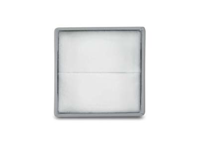 Boîte pour boucles d'oreilles, Gomme grise - Image Standard - 3