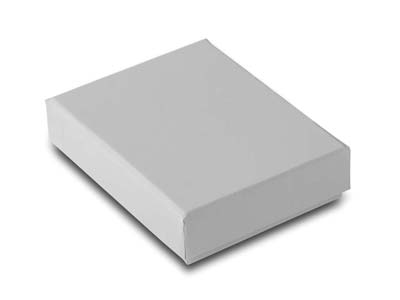 Boîte pour pendentif, Gomme grise - Image Standard - 2
