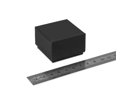 Boîte pour bague, Gomme noire - Image Standard - 3