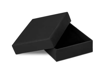 Boîte pour pendentif, Gomme noire